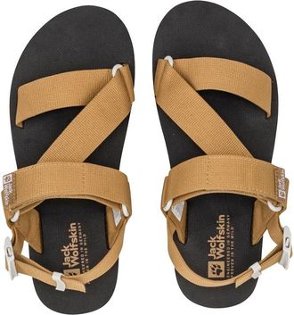 Jack Wolfskin Sandalette JACK WOLFSKIN URBAN ENTDECKUNG BELT SANDAL W, Damen, Gr. UK 8,5 - EU 42,5, Normalschaft, braun (dunelands), Main Material 100% Polyamide So