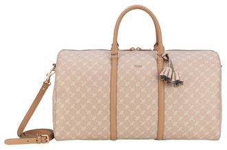 Joop Weekender JOOP cortina 1.0 aurora weekender lhz, Damen, Gr. B/H/T: 50cm x 29cm x 22cm, beige (sesame), Lederimitat, bedruckt, Taschen Weekender, Reise