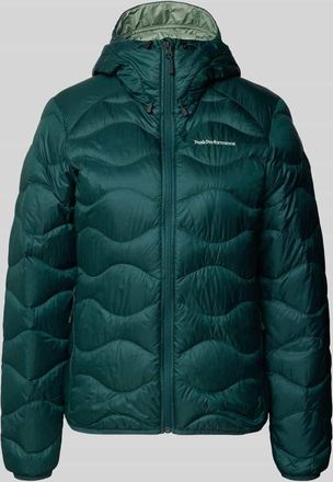 Peak Performance Steppjacke mit Daunen-Federn-F&uuml;llung Modell Helium in Dunkelgruen, Gr&ouml;&szlig;e M