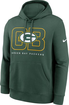 Nike Green Bay Packers Busted Play Club Nike Mens NFL Pullover Hoodie in Green | NKDK3EE7T-E7N