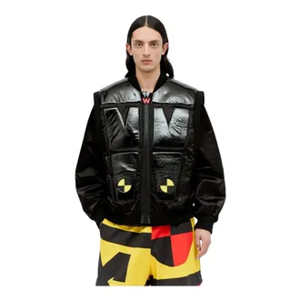 Walter Van Beirendonck Crash Bomber Jacket - male - Walter Van Beirendonck - Bomber Jackets - Black - M - Jackets