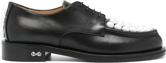 Mach & Mach Sirene loafers - women - Calf Leather/Calf Leather/Calf Leather - 36.5 - Black