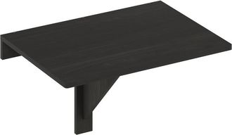 Furinno Hermite Wall Mounting Folding Table, Espresso