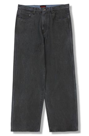 Pleasures Spray Formula Baggy Jeans in Black at Nordstrom, Size 32