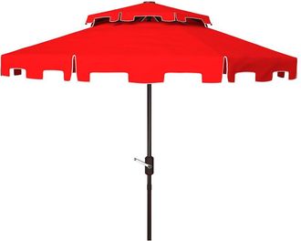 Safavieh Zimmerman 9Ft Double Top Umbrella