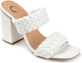 Journee Collection Women & apos;s Melissa Medium and Wide Width Dress Sandals