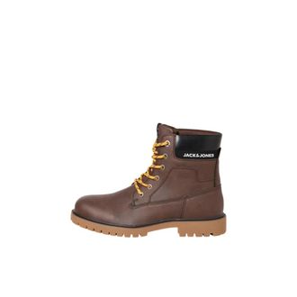 Jack & Jones Lace-up Boots - Heren - Veterlaarzen - Bruin - 42 EU - Schoenen