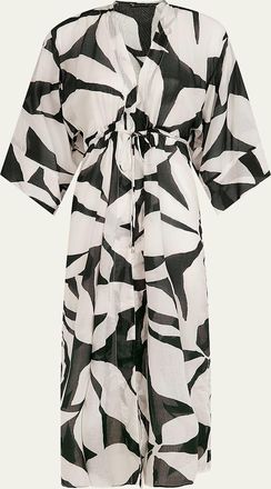 Vix Bossa Yumi Maxi Kimono Coverup