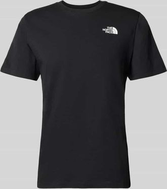 The North Face T-Shirt mit Logo und Rundhalsausschnitt in Black, Gr&ouml;&szlig;e XXL