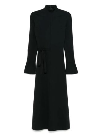 Aganovich Maxi-jurk met bandje - Zwart