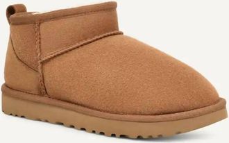 UGG Womens Classic Ultra Mini Boot In Chestnut
