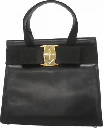 Ferragamo Leather Handbag (Pre-Owned)