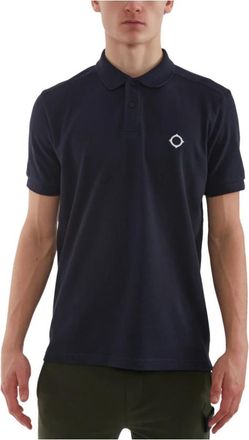 Mastrum Pique Polo Ink Navy - Heren - Polos - Blauw - S - Katoen - Tops