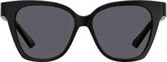 Moschino Acetate Square Sunglasses - Black