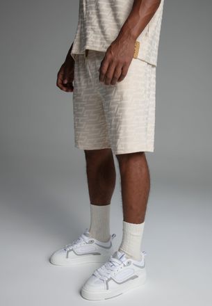 Siksilk Mens Short Ecru XL