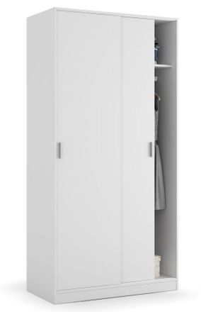 For&eacute;s Armario 2 Puertas Correderas 100 Blanco