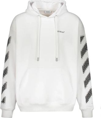 Off-white Logo Sweatshirt - Heren - Hoodies - Wit - XL - Katoen - Hoodies & sweatvesten