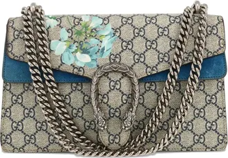 Gucci Borsa a spalla Dionysus a fiori anni 2020 - Toni neutri