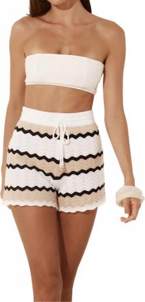 Seven Wonders Caprice Short In Sand Combo