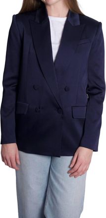SIMKHAI Norah Long Sleeve Blazer In Black