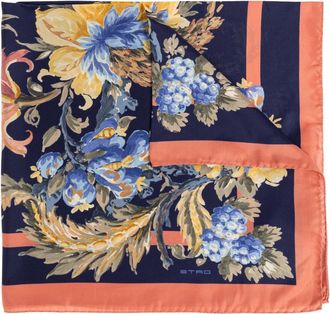 Etro Accessoires, Dames, Veelkleurig, ONE Size, Zijden sjaal