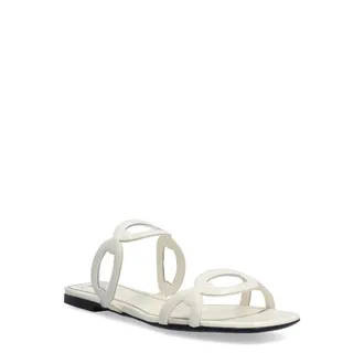 Valentino Garavani Chain 1967 Slides - White