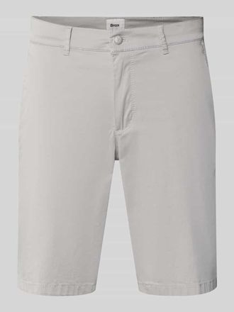 Brax Brax Regular Fit Chinoshorts aus Baumwoll-Mix Modell BOZEN in Mittelgrau, Gr&ouml;&szlig;e 31
