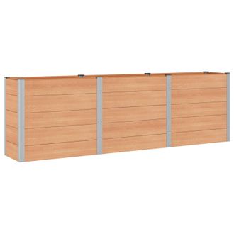 vidaXL Arriate Elevado Marr&oacute;n 300 X 50 X 91 Cm Vidaxl