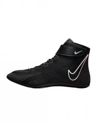 Nike Mens Speedsweeps Viii Wrestling Sneaker In Black/white