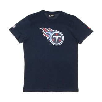 New Era New Era, T-Shirts, male, Blue, Size: S Team Logo Tee in Obsidian Blue