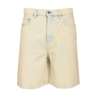 Golden Goose Korte Broeken, Heren, Wit, W33, Katoen, Phillip Bermuda Shorts