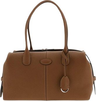 Tod's Dark Brown Di Large Duffle Bag