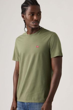 Levi's Camiseta Classic Housemark - Hombre - S - Verde / Moss Olive