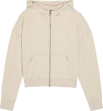 Vuori Clothing Halo Modern Hooded Jersey Sweatshirt - Ecru - XL (UK16 / XL)