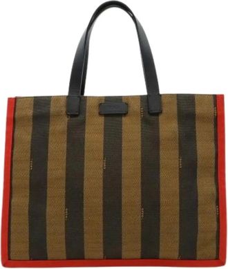 Fendi Pre-owned Tote Bags, female, Multicolor, Size: ONE SIZE Pre-owned Vintage Tote Bag