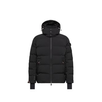 Moncler Moncler Montgetech Hooded Insulated Ski Jacket, Men, Black, Size: 1