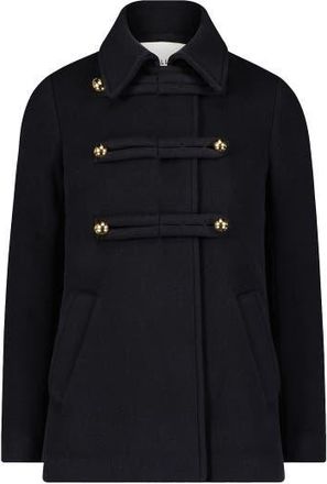 Câllas Milano Clara Double-Face Virgin Wool in Black at Nordstrom, Size 38 It