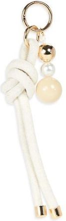 Leith Knot Rope Bag Charm in Ivory Multi- Gold at Nordstrom Rack