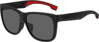 BOSS Boss 1453/F/S Asian Fit 003/M9 Mens Sunglasses Black Size 61