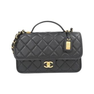 Chanel Borsa a spalla Chanel Pre-owned in Caviar Skin - - Pre-owned - Donna - Nero - ONE SIZE