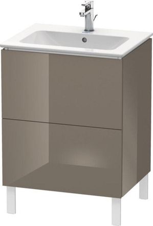 Duravit Mueble Bajo Lavabo L-cube 620x481x704mm Franela Gris Brillante
