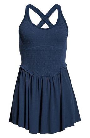 Free People FP Movement Smockin Hot Dress in Midnight Navy at Nordstrom Rack, Size X-Large