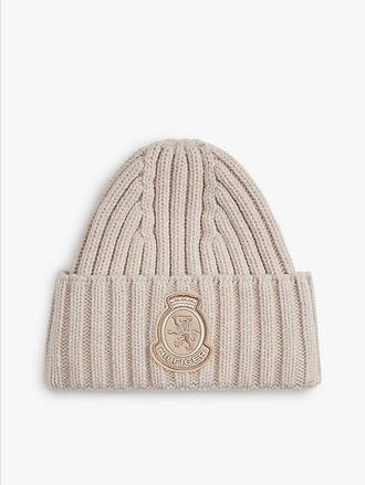 Tommy Hilfiger TH Crest Pure Wool Beanie