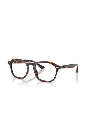 Ray-Ban 52mm Square optical glasses in Tortoise at Nordstrom