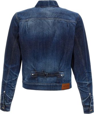 Kenzo Japanese Denim Jacket - Blue