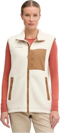 Mammut Miracle ML Vest - Dames - Bodywarmers - Beige - L - Polyester - Fitness