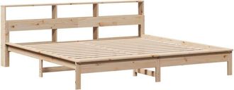 vidaXL Vidaxl - Estructura De Cama Sin Colch&oacute;n Madera Maciza De Pino 200x200 Cm