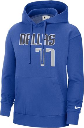 Nike Mens Nike NBA Dallas Mavericks Fleece Pullover Game Sapphire DB1210-481