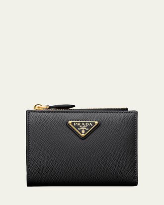 Prada Leather Bifold Wallet