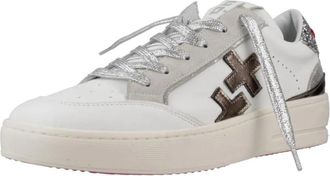 Gio+ Vitto 25 Sneaker - Dames - Sneakers - Wit - 39 EU - Leer - Schoenen